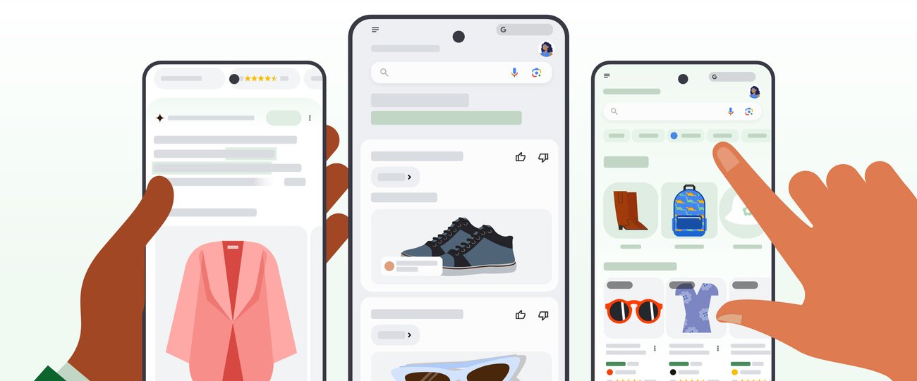 The new Google Shopping is rebuilt with AI