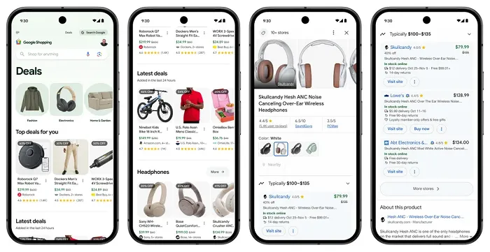 Google Shopping update